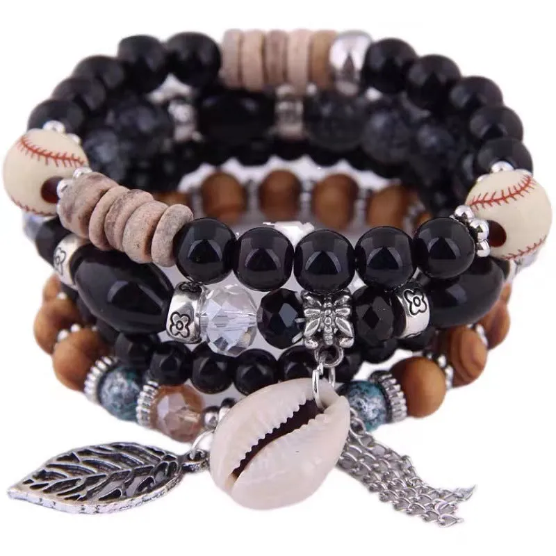 Wholesale Bohemian Shells Alloy Bracelet