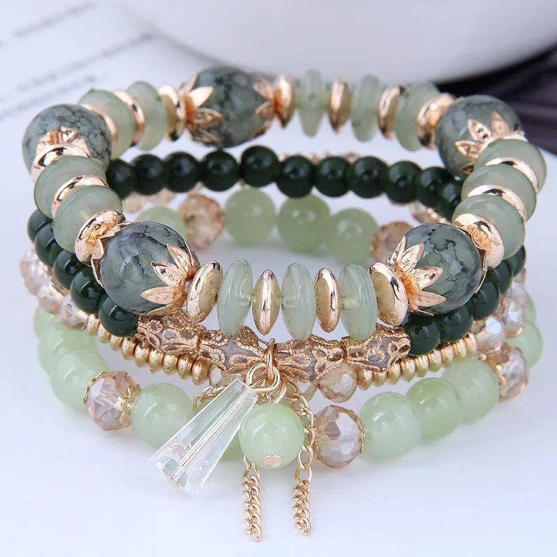 Wholesale Bohemian Tassel Alloy Bracelet