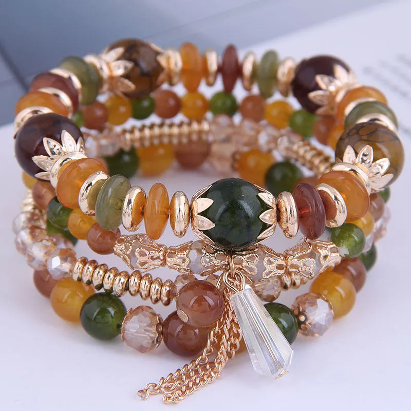 Wholesale Bohemian Tassel Alloy Bracelet