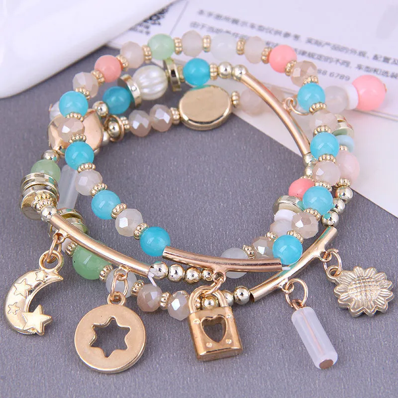 Wholesale Bohemian Tassel Alloy Bracelet