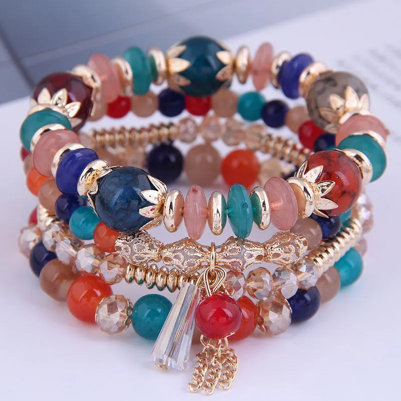 Wholesale Bohemian Tassel Alloy Bracelet