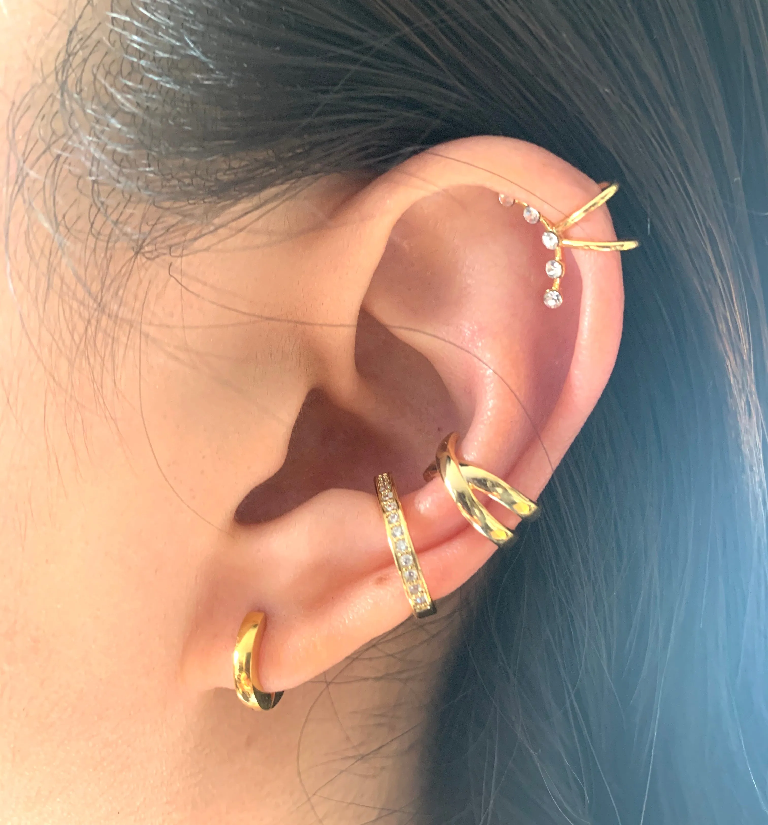 X Small round Hoop Earrings