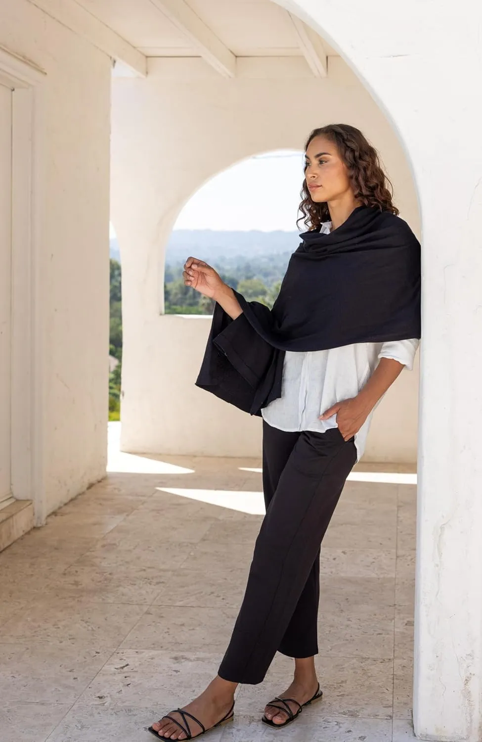 zestt Dreamsoft Travel Scarf, Wrap and Shawl for Women, Organic Cotton